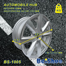 Aluminium Wheel Hub Rim with Die Casting